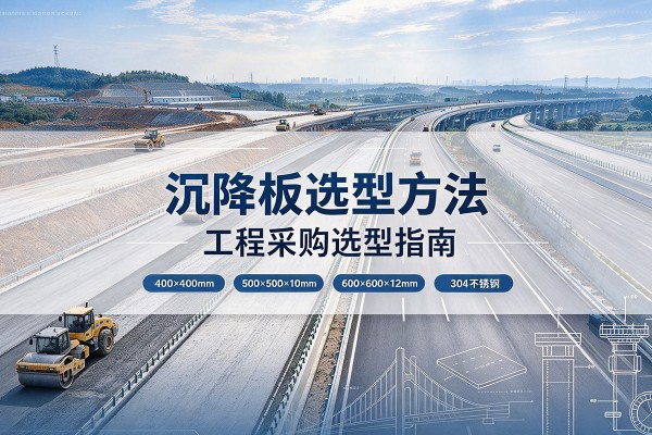 寿光沉降板选择方法