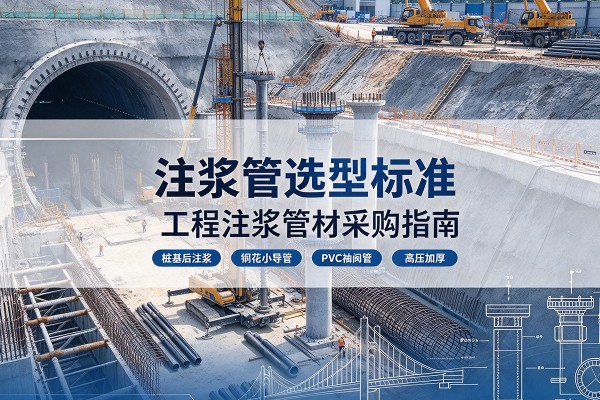 寿光注浆管选型标准