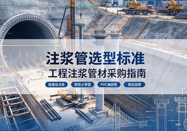 寿光注浆管选型标准