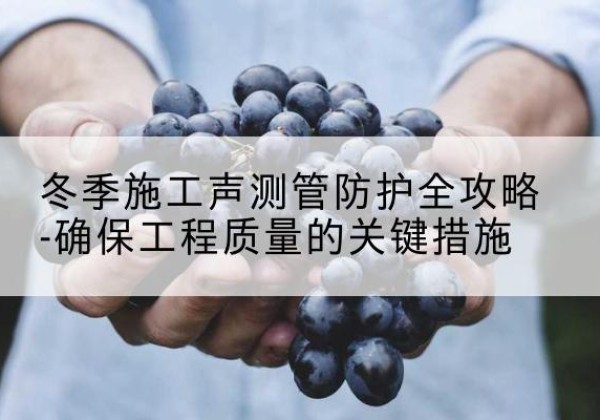 寿光冬季施工声测管有哪些防护要点？-冬季施工声测管防护全攻略-确保工程质量的关键措施